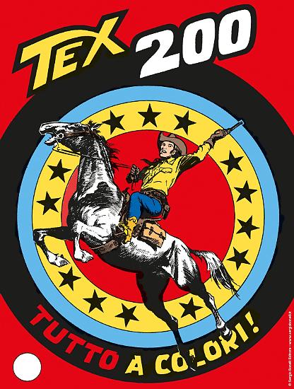 Tex 200! Copertina di Aurelio Galleppini