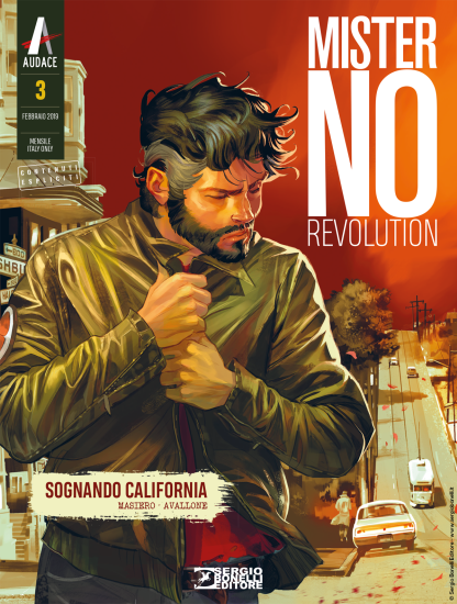 La copertina di "Sognando California", illustrata da Emiliano Mammucari.