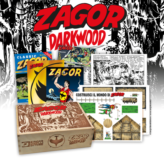Il contenuto dello Zagor Darkwood Box!