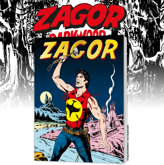 La variant realizzata da Alessandro Piccinelli del primo numero di Zagor Classic,.