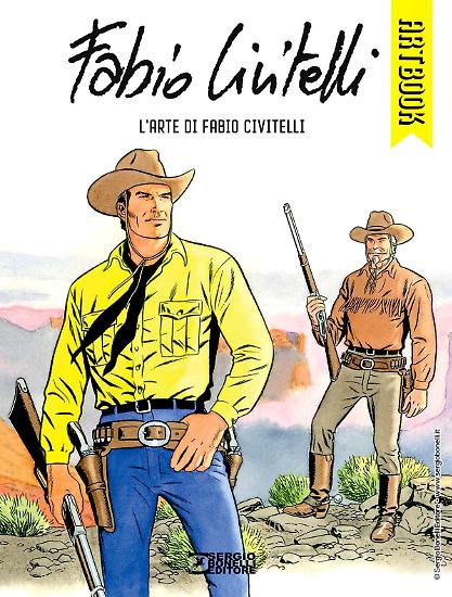 La copertina dell'Artbook dedicato a Fabio Civitelli.