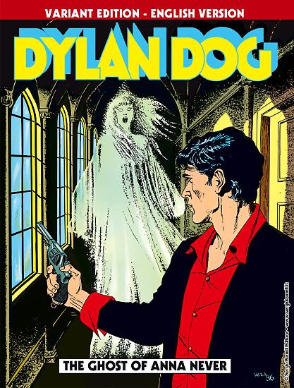L'edizione in lingua inglese dell'albo di  Dylan Dog "Il fantasma di Anna Never".