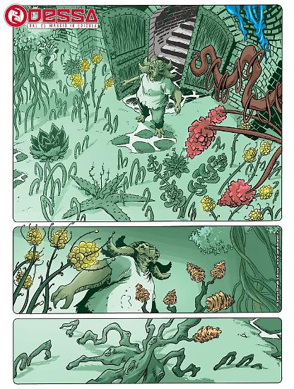 Anteprima Odessa - disegni di Elisabetta Barletta, colori di Edoardo Arzani