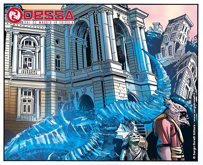 Anteprima Odessa - disegni di Lucia Arduini, colori di Daria Cerchi