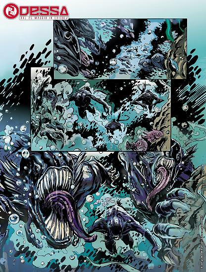 Anteprima Odessa - disegni di Riccardo Chiereghin, colori di Federico Giretti