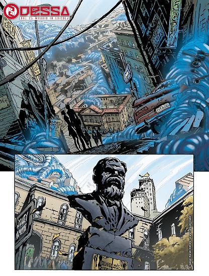 Anteprima Odessa - disegni di Riccardo Chiereghin, colori di Federico Giretti