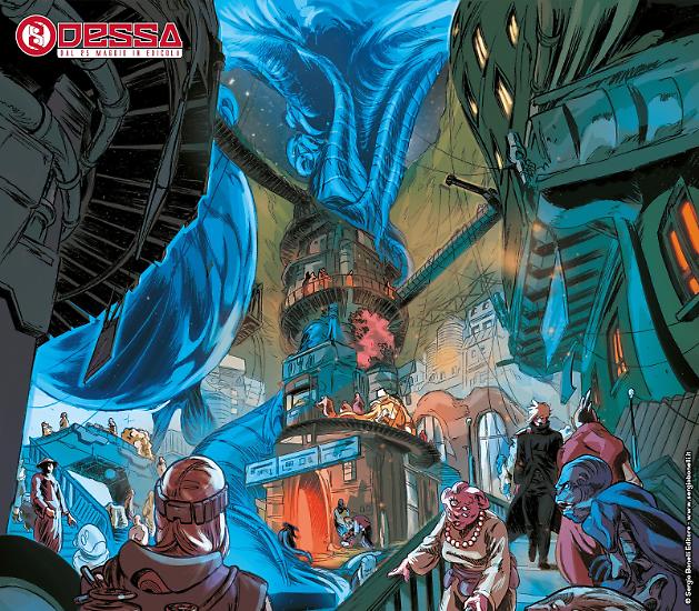 Anteprima Odessa - disegni e colori di Simone Ragazzoni