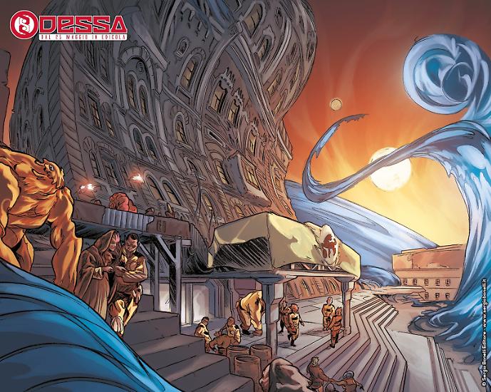 Anteprima Odessa - disegni e colori di Simone Ragazzoni