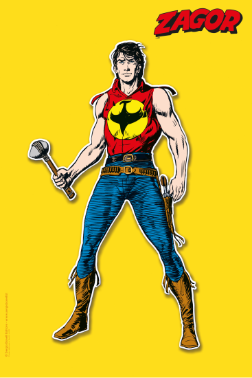 Il poster dello Spirito con la Scure, in edicola con Zagor 647 dal 4 giugno.