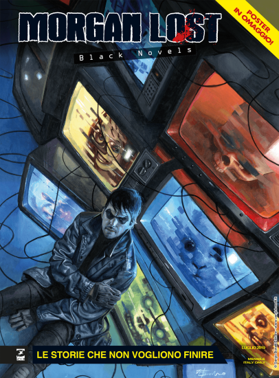 Morgan Lost Black Novels 6, dal 22 giugno in edicola, fumetteria e shop.sergiobonelli.it