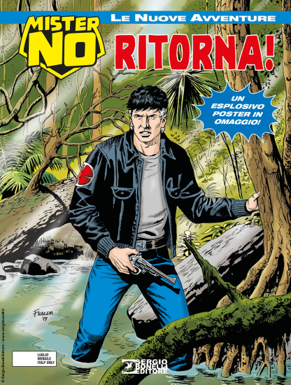 Mister No - Le Nuove Avventure 1, dal 3 luglio in edicola, fumetteria e shop.sergiobonelli.it