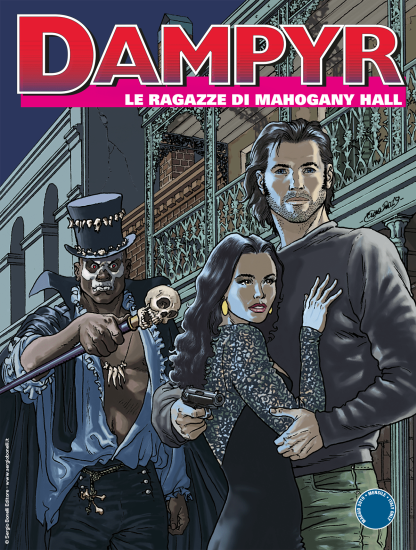 Dampyr 230 "Le ragazze di Mahogany Hall", disponibile in fumetteria e shop.sergiobonelli.it