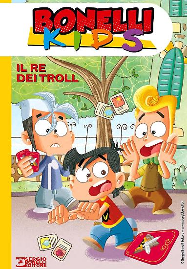 La copertina di "Bonelli Kids. Il Re dei Troll".