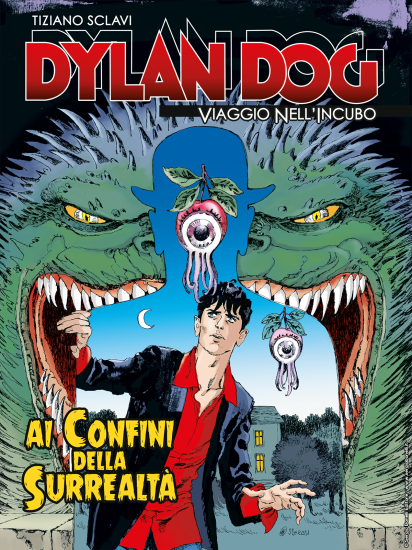 La copertina inedita di Dylan Dog. Viaggio nell'Incubo n.2 "Ai confini della surrealtà", realizzata da Sergio Gerasi.