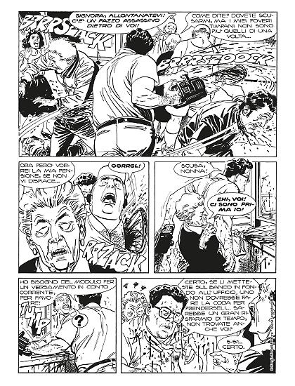 "Macchie solari", testi di Pasquale Ruju, disegni di Bruno Brindisi.