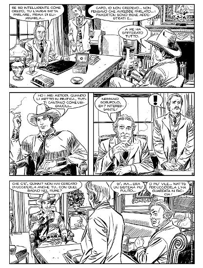 "I cospiratori di Saint Louis", testi di Mauro Boselli e disegni di Roberto De Angelis