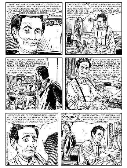 "I cospiratori di Saint Louis", testi di Mauro Boselli e disegni di Roberto De Angelis