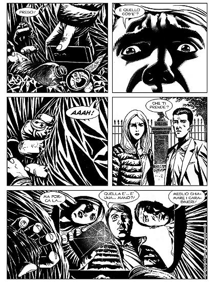 Le Storie 84 "Il prisma oscuro", testi di Maurizio Principato e disegni di Max Avogadro.