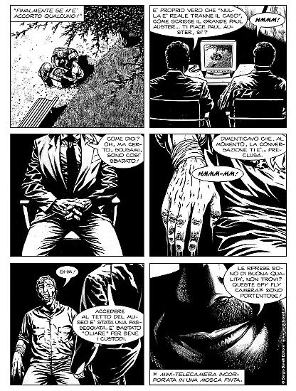 Le Storie 84 "Il prisma oscuro", testi di Maurizio Principato e disegni di Max Avogadro.