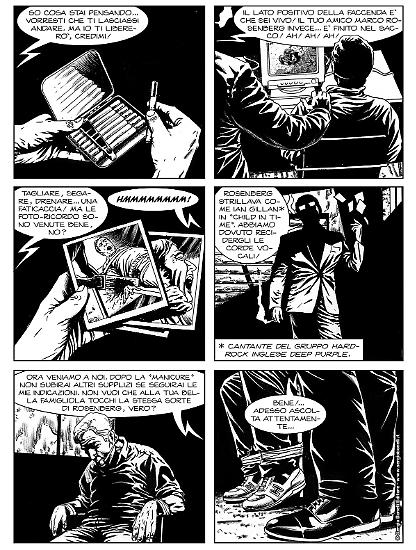 Le Storie 84 "Il prisma oscuro", testi di Maurizio Principato e disegni di Max Avogadro.
