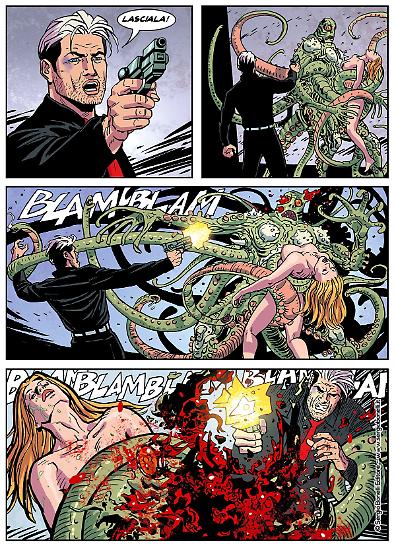 Una pagina di "Io Sono Nathan Never".