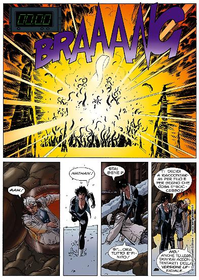 Una pagina di "Io Sono Nathan Never".