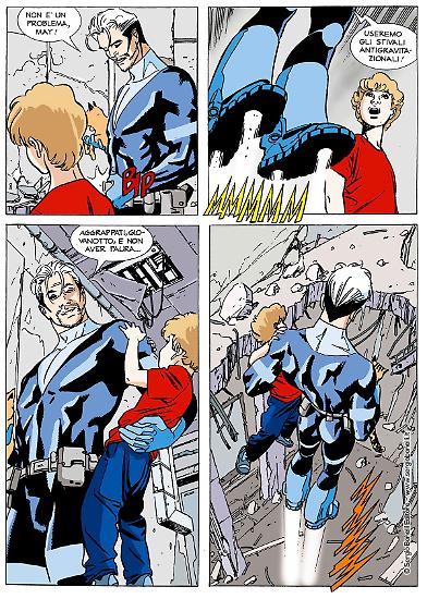 Una pagina di "Io Sono Nathan Never".
