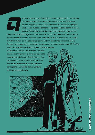 "Nathan Never. Un Nuovo Futuro", una pagina di redazionale.