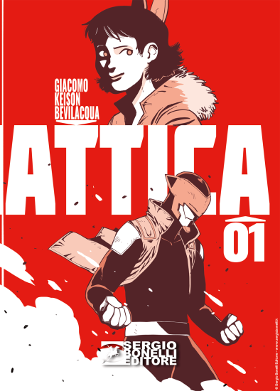La cover del primo numero di Attica!