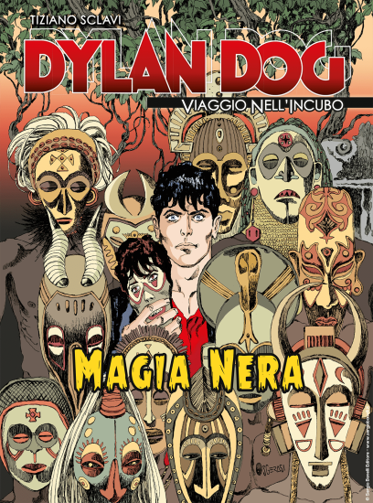La copertina inedita di Dylan Dog. Viaggio nell'Incubo n.12 "Magia Nera", realizzata da Sergio Gerasi.