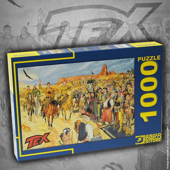 La confezione del puzzle dedicato al Ranger del Texas!