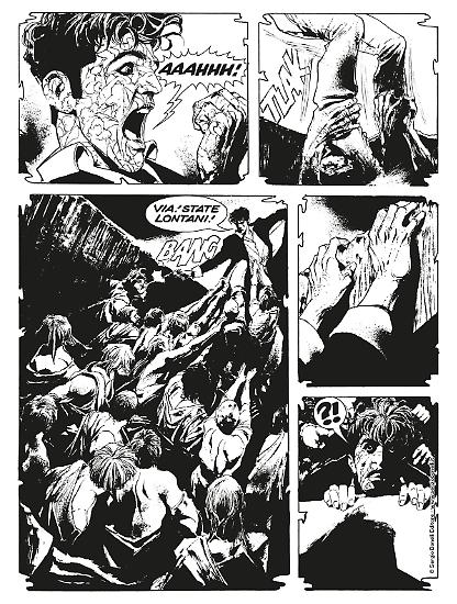 "La Morte Rossa", di Gianfranco Manfredi e Corrado Roi.