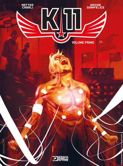 La copertina di "K-11", realizzata da Emiliano Mammucari.