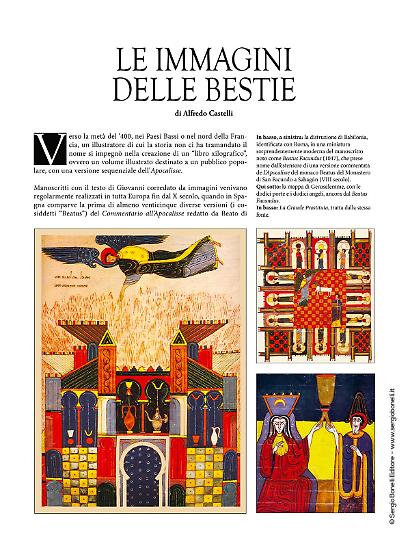 Una pagina di "Apocalisse". In anteprima a Lucca Comics & Games 2019.
