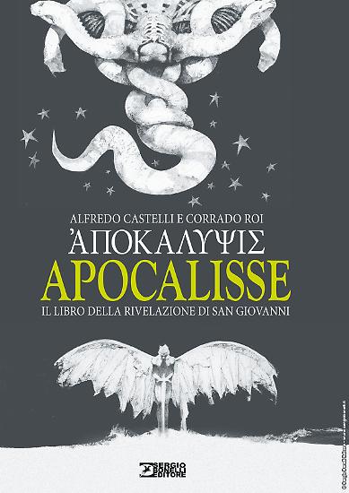 La copertina di Corrado Roi per "Apocalisse". In anteprima a Lucca Comics & Games 2019.