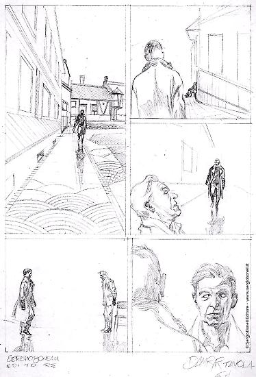 Una matita di Alessio Fortunato per "L'amica mortale", Dampyr n.236. Testi di Giorgio Giusfredi.
