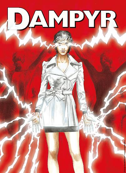La copertina lenticolare di "L'amica mortale", Dampyr n.236.