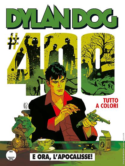 Dylan Dog #400 COVER B - Illustrata da Angelo Stano.