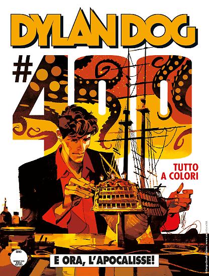 Dylan Dog #400 COVER C - Illustrata da Gigi Cavenago.