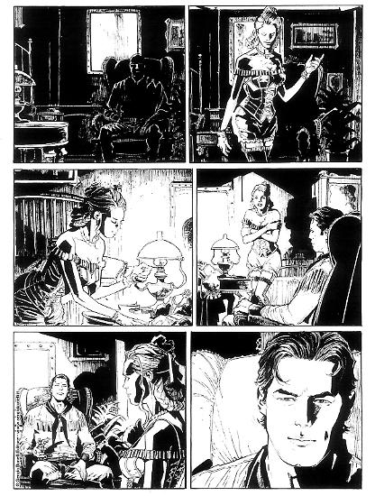Anteprima Tex 2020 - Pagina disegnata da Michele Rubini.