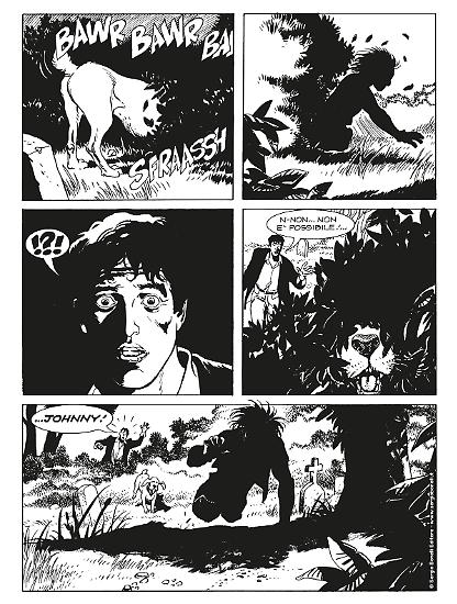"Il cuore di Johnny", di Mauro Marcheselli, Tiziano Sclavi e Giampiero Casertano.