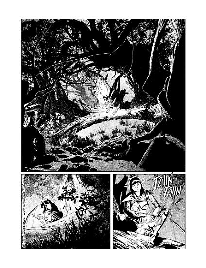 Anteprima Dragonero 2020 - Pagina illustrata da Gianluca Pagliarani.