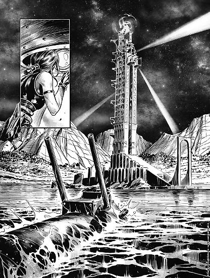 Anteprima Dragonero 2020 - Tavola illustrata da Gianluca Gugliotta.