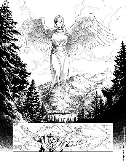 Anteprima Dragonero 2020 - Disegni di Antonella Platano.