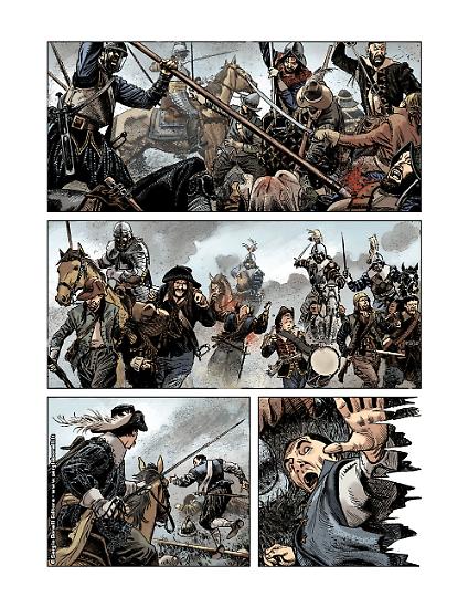 Anteprima Dampyr 2020 - Disegni di Majo, colori di Matteo Vattani.