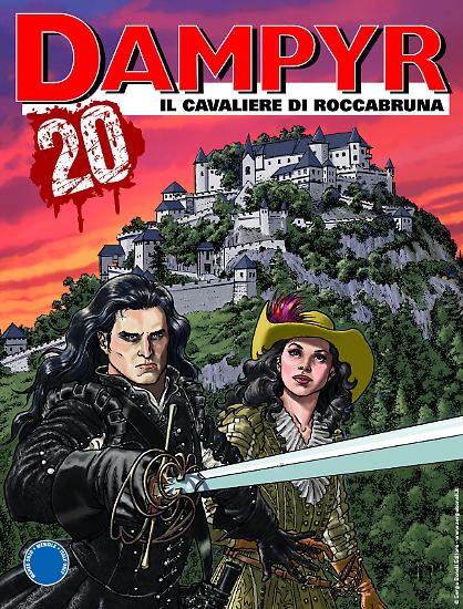 Anteprima Dampyr 2020 - Illustrazione per la copertina dell'albo del ventennale, opera di Enea Riboldi.