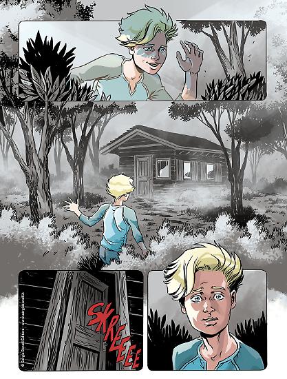 Anteprima Odessa 2020 - Tavola illustrata da Elisabetta Barletta con i colori di Edoardo Arzani.