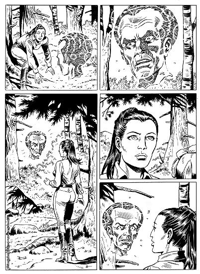 Anteprima Zagor 2020 - Tavola illustrata dagli Esposito Bros.