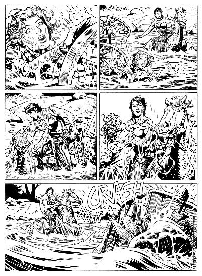 Anteprima Zagor 2020 - Tavola illustrata dagli Esposito Bros.