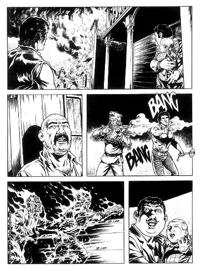 Anteprima Zagor 2020 - Tavola di Paolo Bisi.